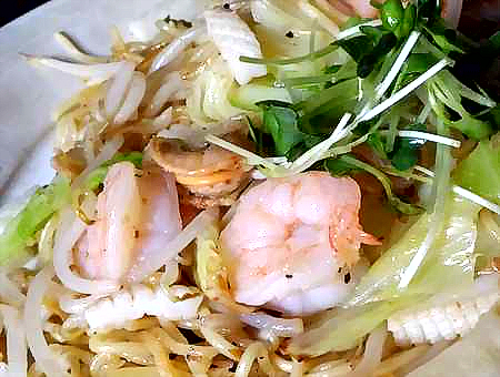 海鮮塩焼きそば